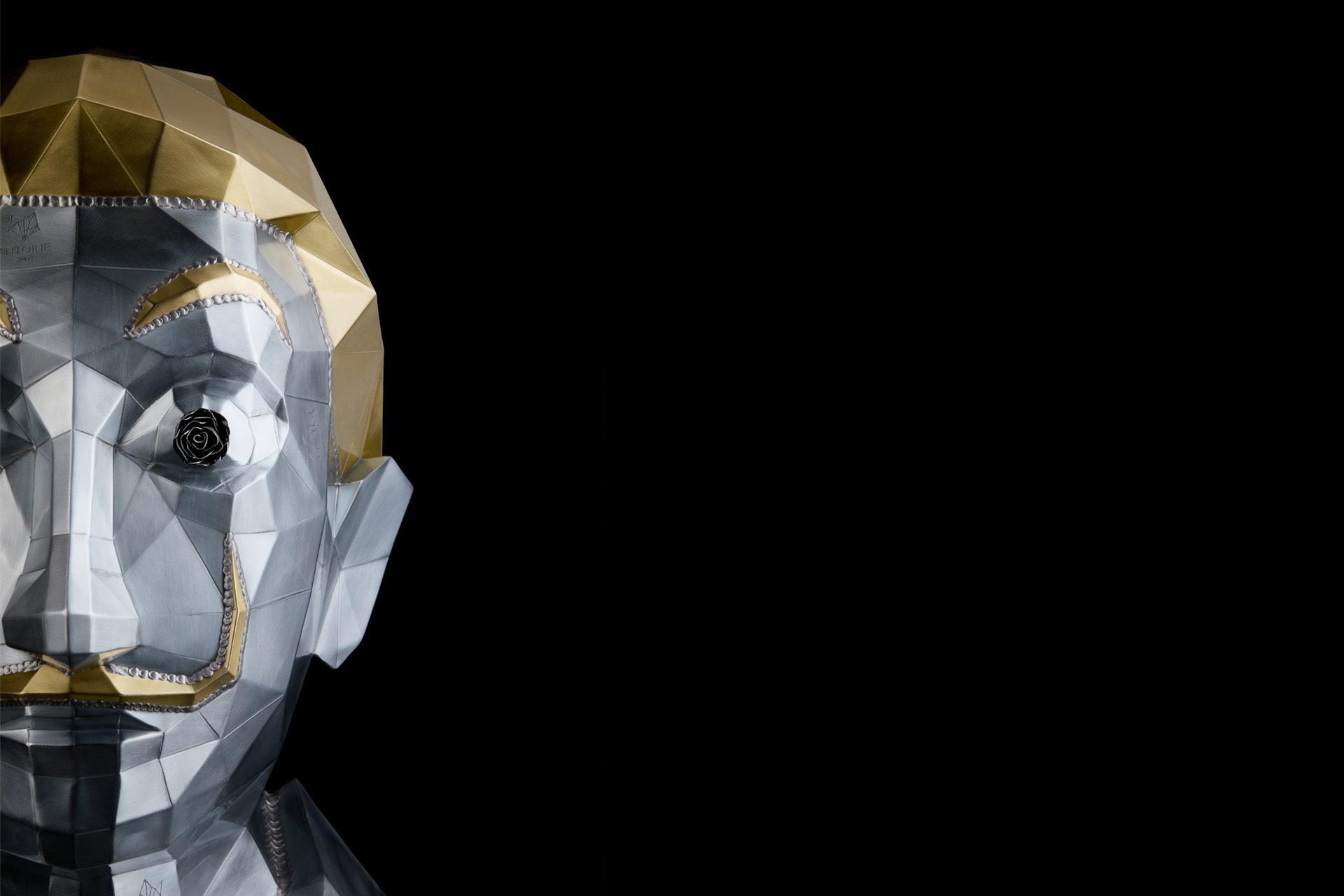 Sculpture Dali - Citation - Antoine Saint